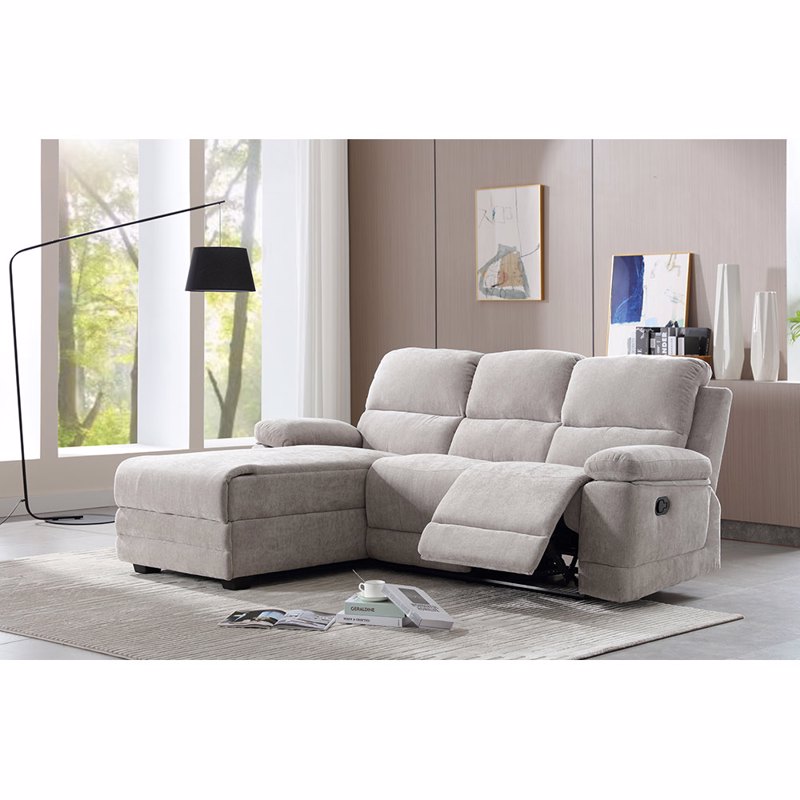 Liberta RELAX Kanapes Recliner Aristeri Gnia Beige 212x156x96cm 01-3321