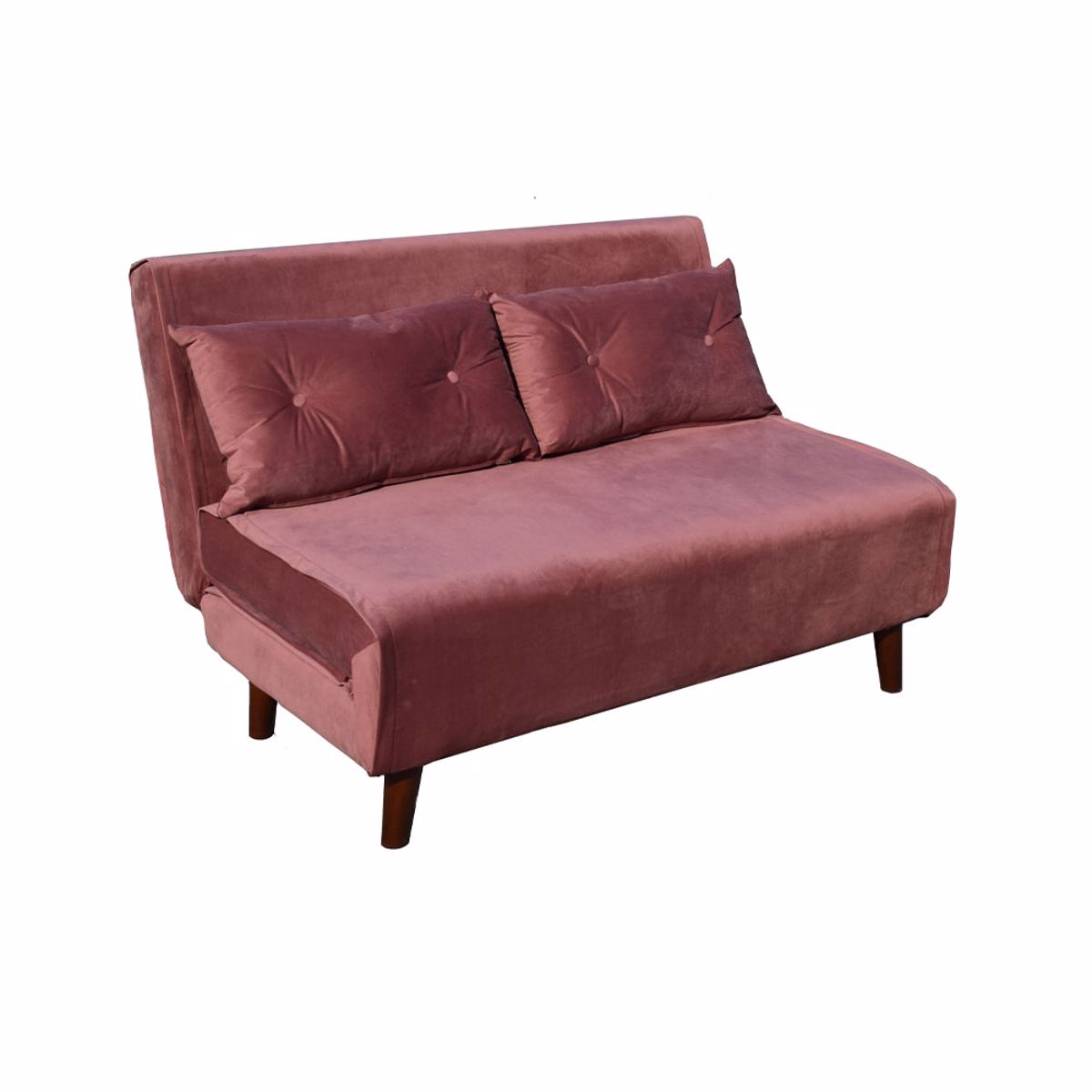 Liberta FALCON Dithesios Kanapes-Krebati Anadiploumenos Dusty Pink 121x90x80cm 01-3330