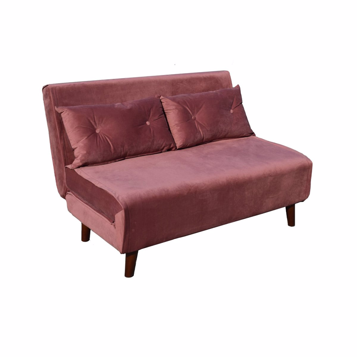 Liberta FALCON Dithesios Kanapes-Krebati Anadiploumenos Dusty Pink 121x90x80cm 01-3330