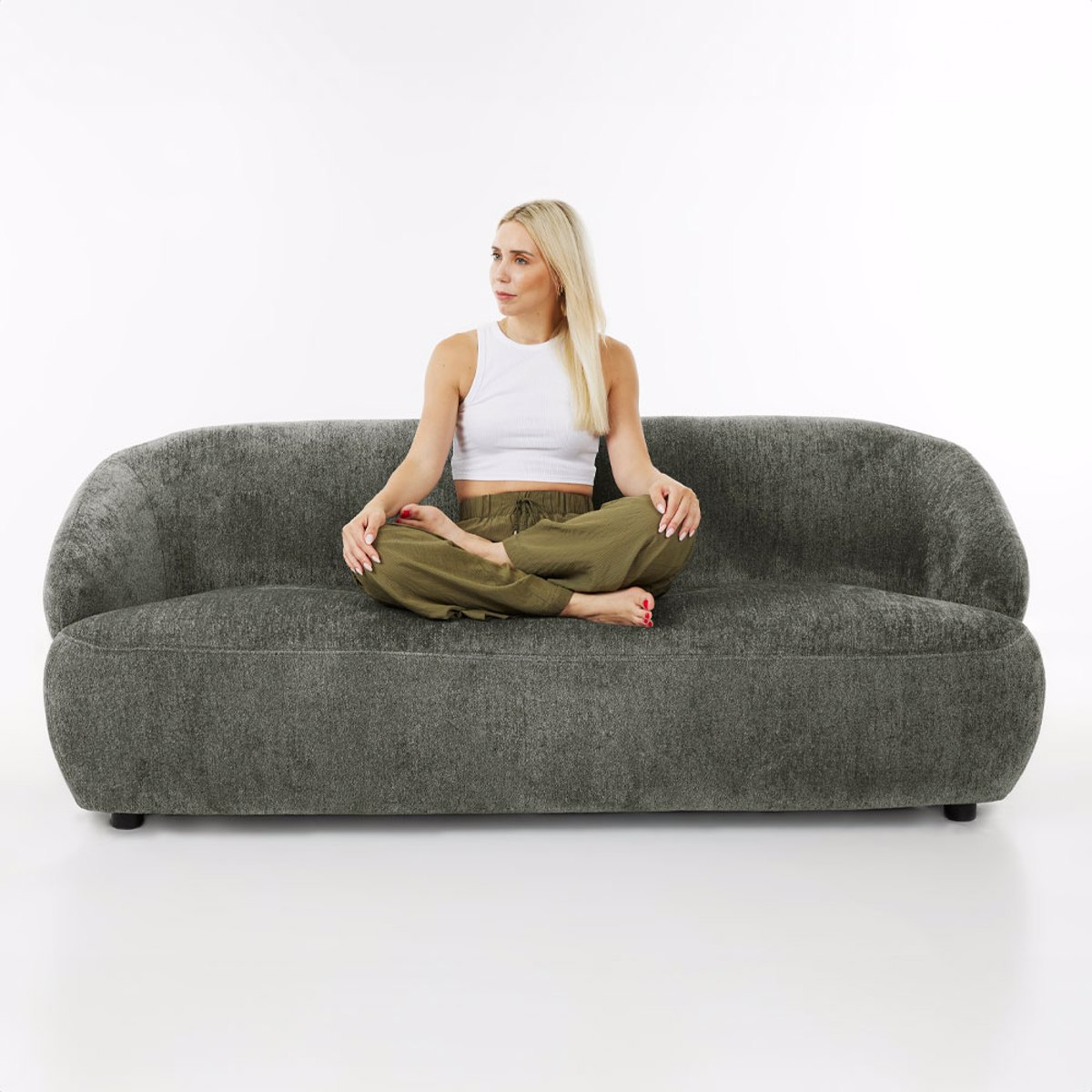 Liberta BOOMERANG Trithesios Kanapes Ladi-Kafe 193x80x72cm 01-3360