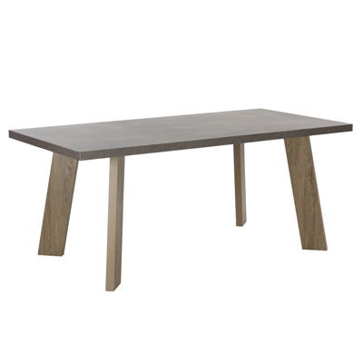 Liberta BONDI Τραπέζι Cement/Sonoma Σκούρο 180x90x75cm 02-0365