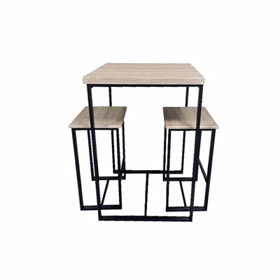 Liberta FEST Σετ Τραπεζαρίας Sonoma 60x60x88cm 02-0590