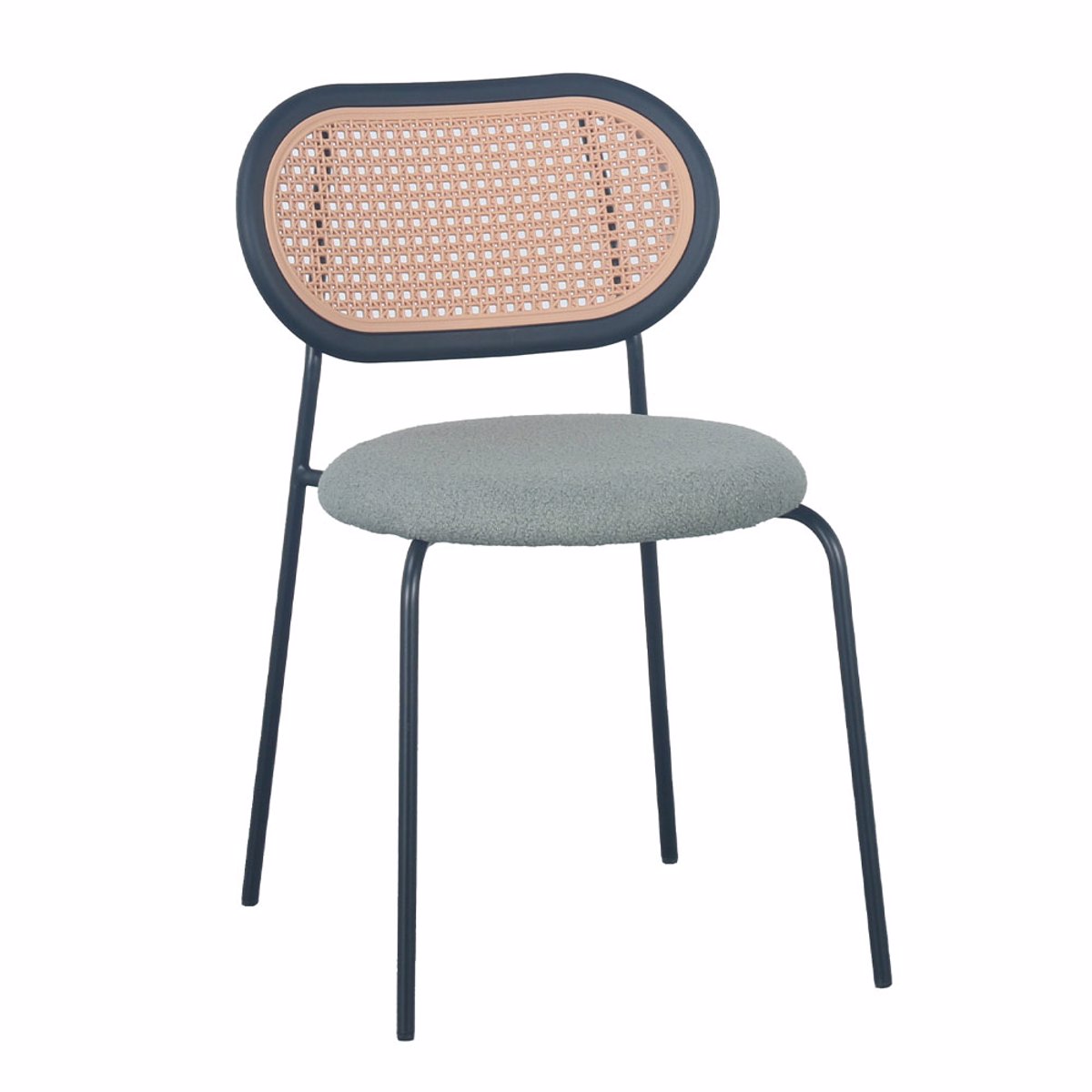 Liberta VINTAGE Karekla se xroma Mentas 47x55x76cm 03-1060