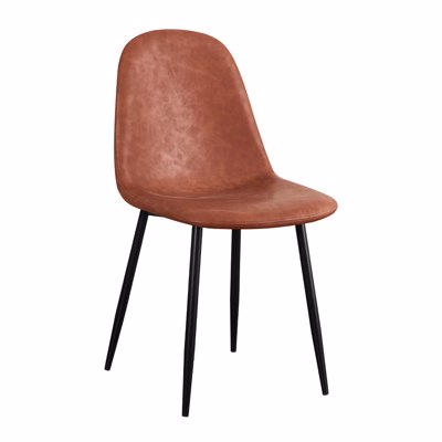 Liberta CLASSIC Καρέκλα Cognac 43x42x86cm 03-1079