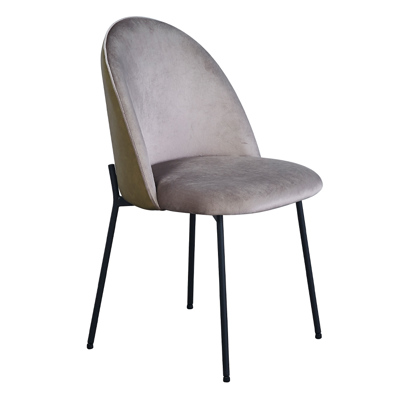 Liberta COSMO Καρέκλα Beige 49x54.5x84cm 03-1107