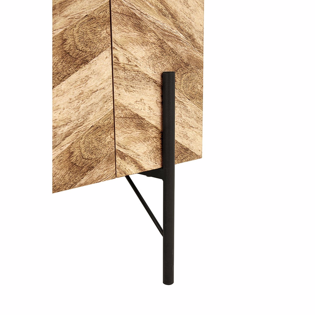 Liberta PARKE TV Stand Mavro/Fusiko me Pattern 160x43x60cm 05-0477