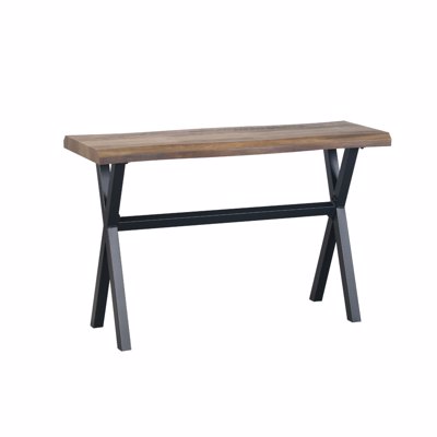 Liberta BRICK Κονσόλα Καρυδί/Μαύρη 120x40x75cm 05-0505