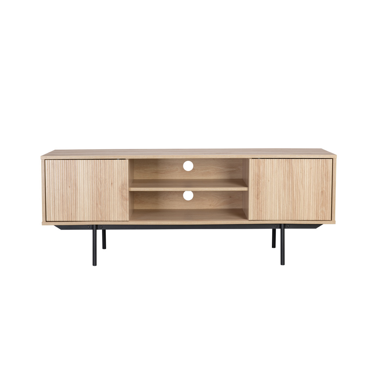 Liberta RIGOTE TV Stand Sonoma me 2 Portakia 140x39x53cm 05-0533