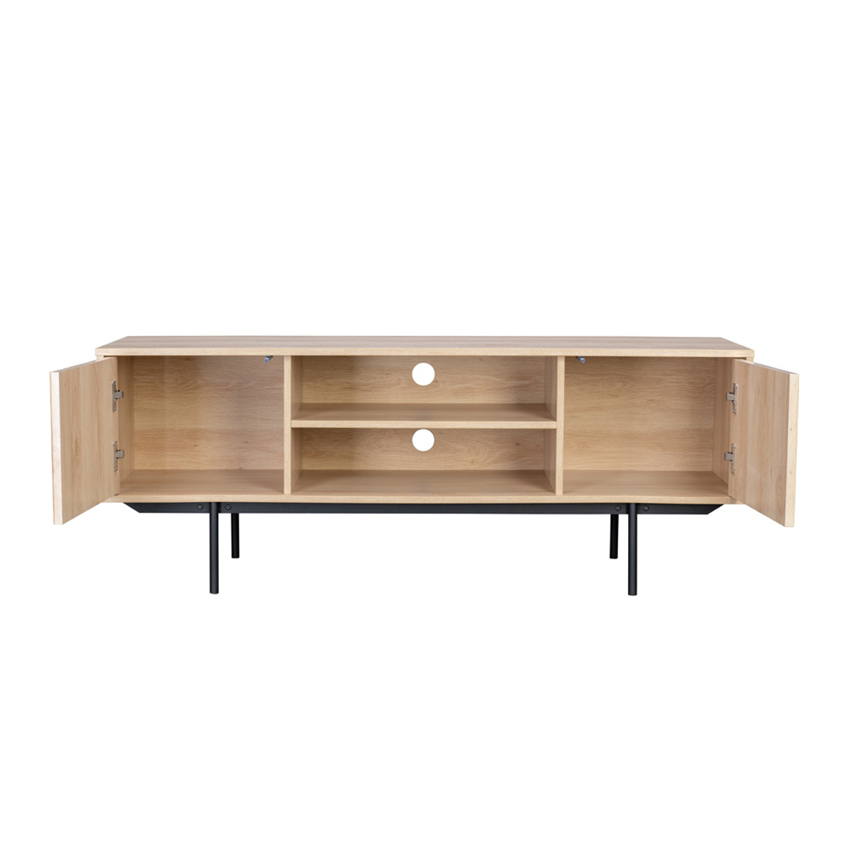Liberta RIGOTE TV Stand Sonoma me 2 Portakia 140x39x53cm 05-0533