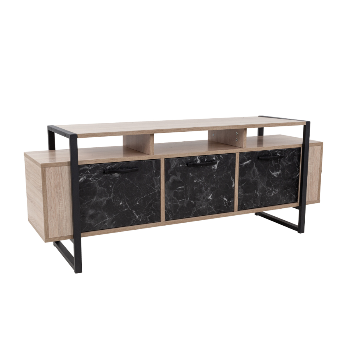 Liberta WAGON TV Stand Sonoma/Mavri Petra 150x40x60cm 05-0545