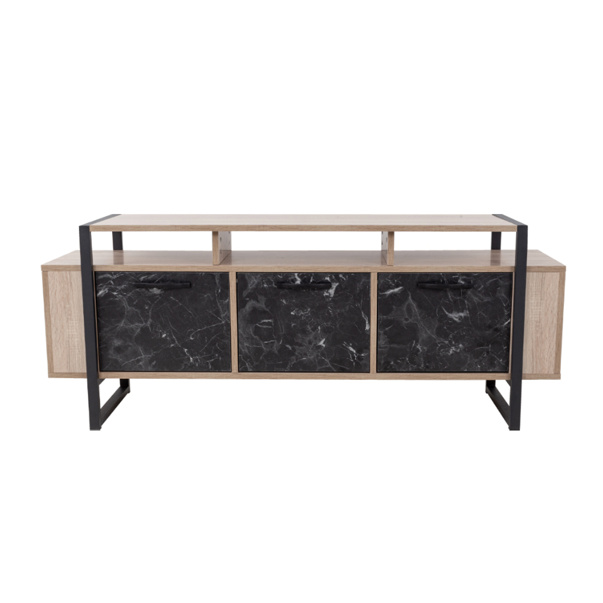 Liberta WAGON TV Stand Sonoma/Mavri Petra 150x40x60cm 05-0545