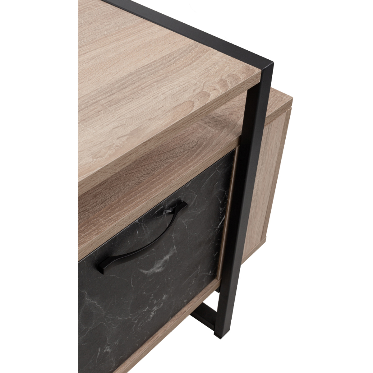 Liberta WAGON TV Stand Sonoma/Mavri Petra 150x40x60cm 05-0545