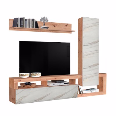 Liberta TUNUSIA Σύνθετο Artisan Oak Tunusia Μάρμαρο 219x35x174cm 05-0642