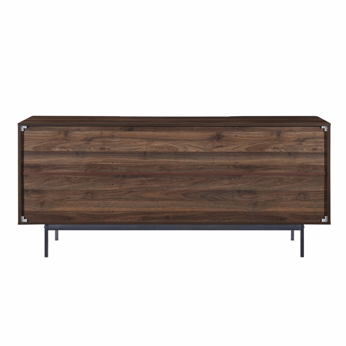 Liberta GROOVES Boufes Karudi/Ggri me 2 Portes kai 2 Surtaria 180x40x80cm 05-0667