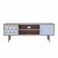 Liberta TRIANGLE TV Stand Sonoma me Pattern 120x40x45cm 05-0677