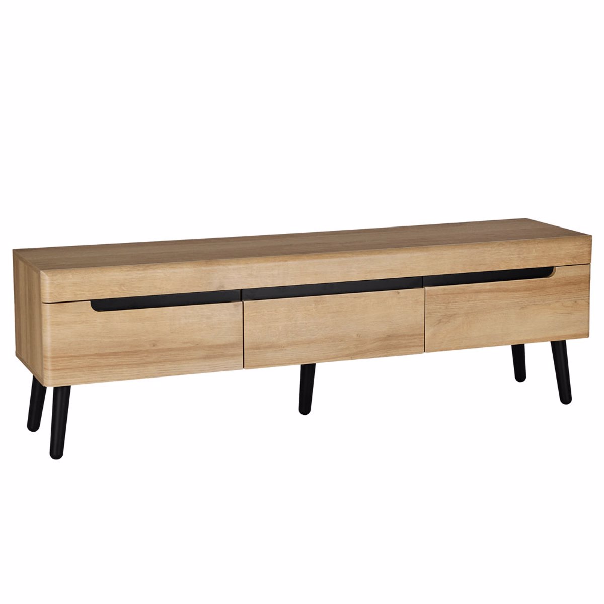 Liberta GRIF TV Stand Fusiko/Mavro 160x40x50cm 05-0752