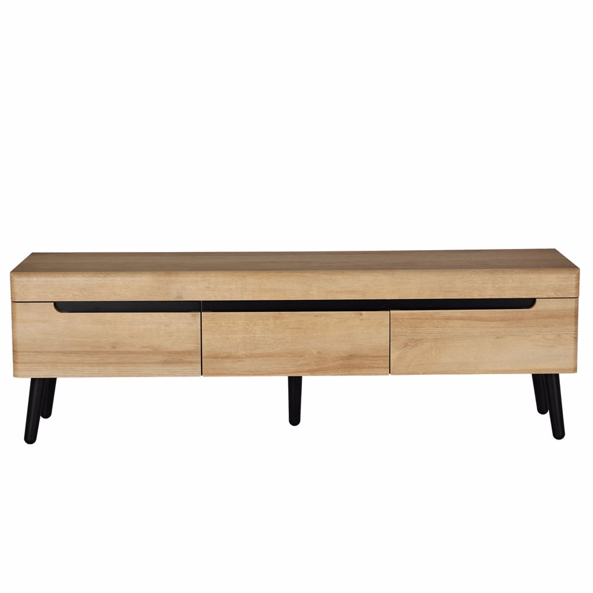 Liberta GRIF TV Stand Fusiko/Mavro 160x40x50cm 05-0752