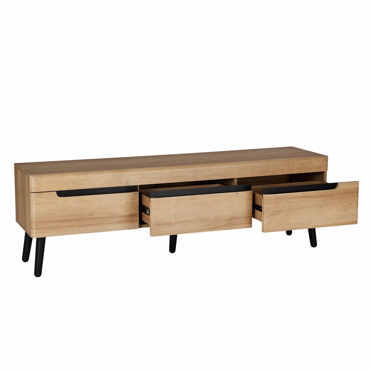 Liberta GRIF TV Stand Fusiko/Mavro 160x40x50cm 05-0752