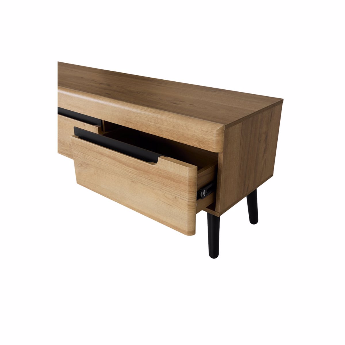 Liberta GRIF TV Stand Fusiko/Mavro 160x40x50cm 05-0752