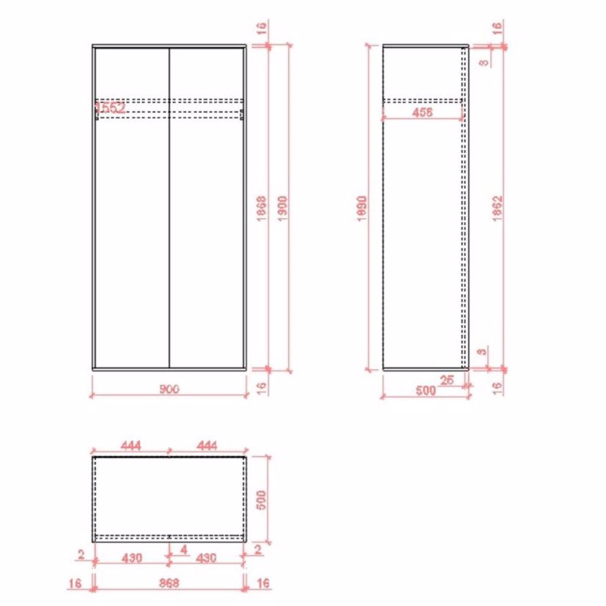 Liberta BICYCLE Ntoulapa Sonoma me Pattern 90x50x190cm 06-0062