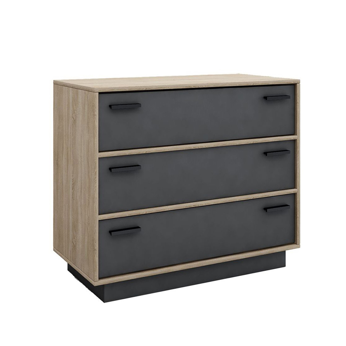 Liberta IMAGE Komota Sonoma/Ggri Skouro me 3 Surtaria 90x45x78cm 09-0516