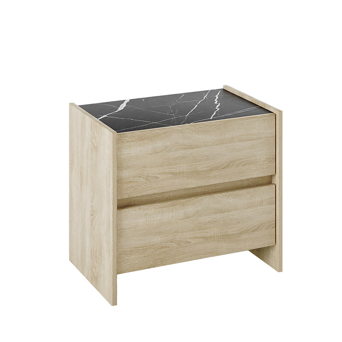 Liberta GASPER Komodino Sonoma/Petra 55x36x49cm 09-1222