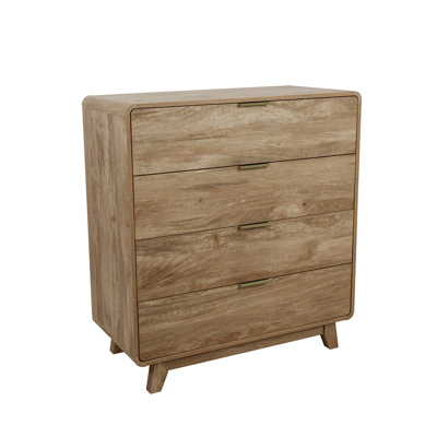 Liberta OVAL Κομότα Φυσική με 4 Συρτάρια 95.3x45x103.3cm 09-1297