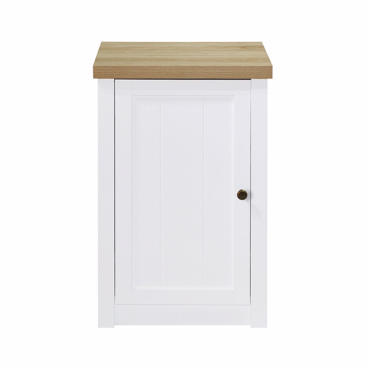 Liberta COTTAGE Komodino Lefko/Fusiko 43x37x67cm 09-1546
