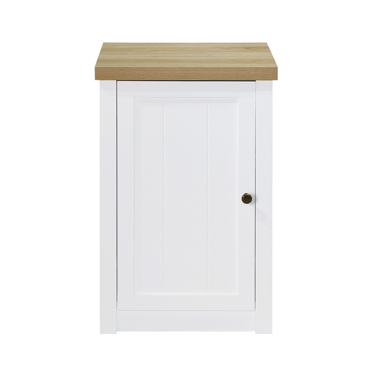 Liberta COTTAGE Komodino Lefko/Fusiko 43x37x67cm 09-1546