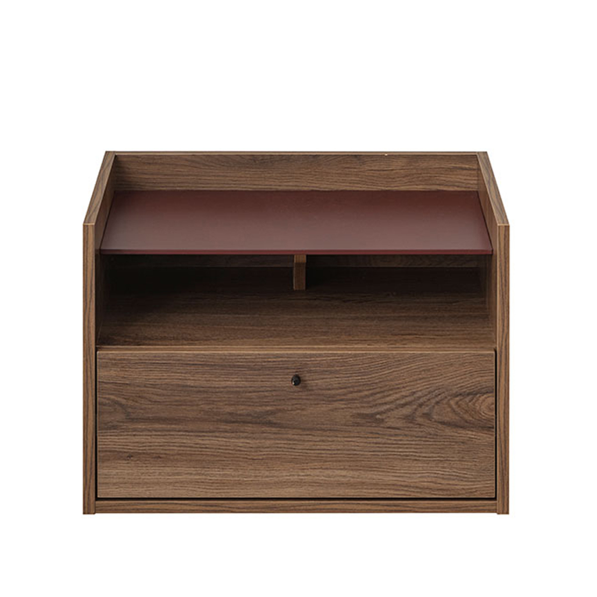 Liberta MARSALA Komodino Karudi me 1 Portaki kai 1 Rafi 64x45x45cm 09-1693