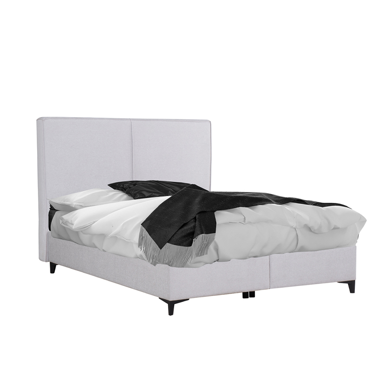 Liberta MORE MORE Krebati me Apothikeftiko Xoro White Smooth 07-918 207x160x120cm (ga Stroma 160x200cm) 09-1764