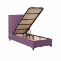 Liberta FRAME Krebati me Apothikeftiko Xoro Violet 10-881 208x97x121cm (ga Stroma 90x200cm) 09-1775