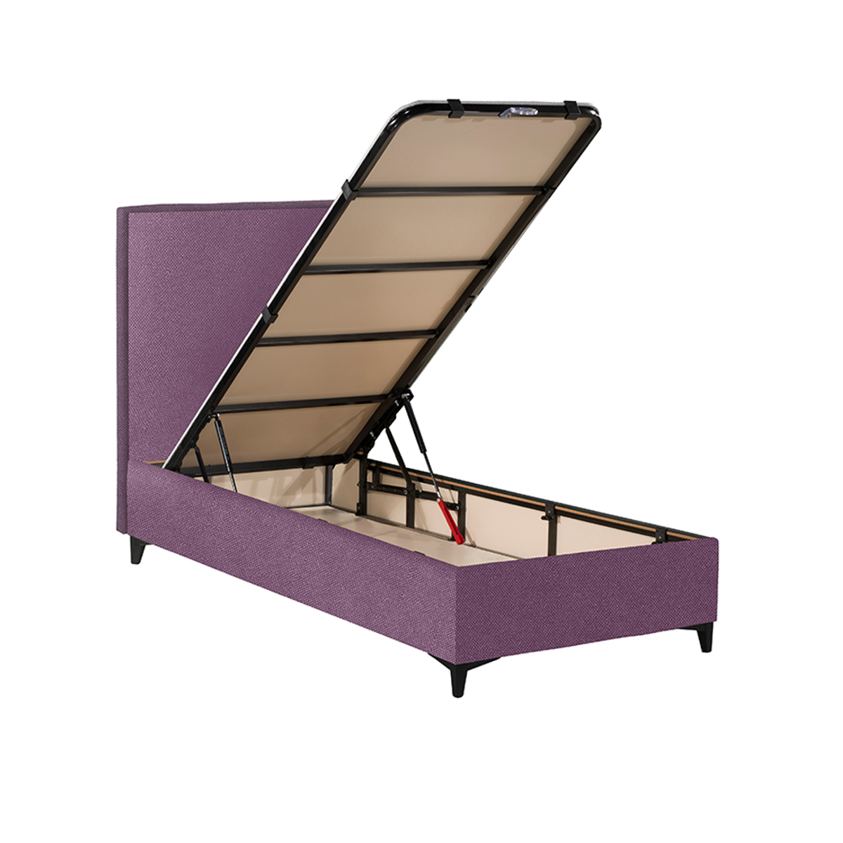 Liberta FRAME Krebati me Apothikeftiko Xoro Violet 10-881 208x97x121cm (ga Stroma 90x200cm) 09-1775
