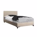 Liberta FRAME Krebati me Apothikeftiko Xoro Beige Skouro 05-437 208x127x121cm (ga Stroma 120x200cm) 09-1779