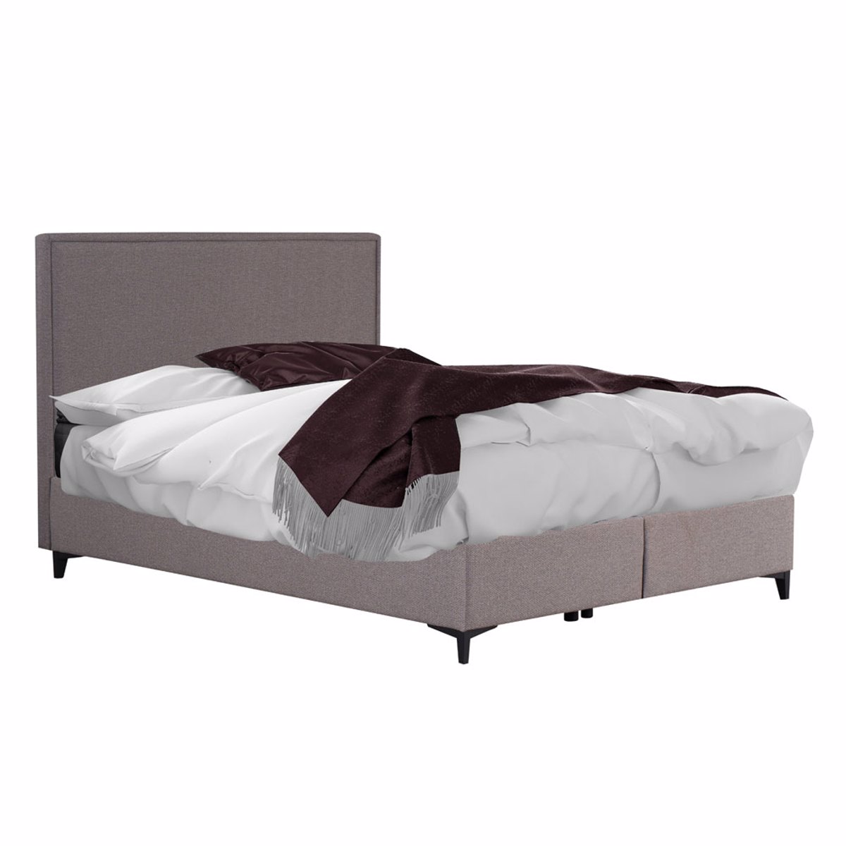 Liberta FRAME Krebati me Apothikeftiko Xoro Grez 07-854 208x167x121cm (ga Stroma 160x200cm) 09-1781