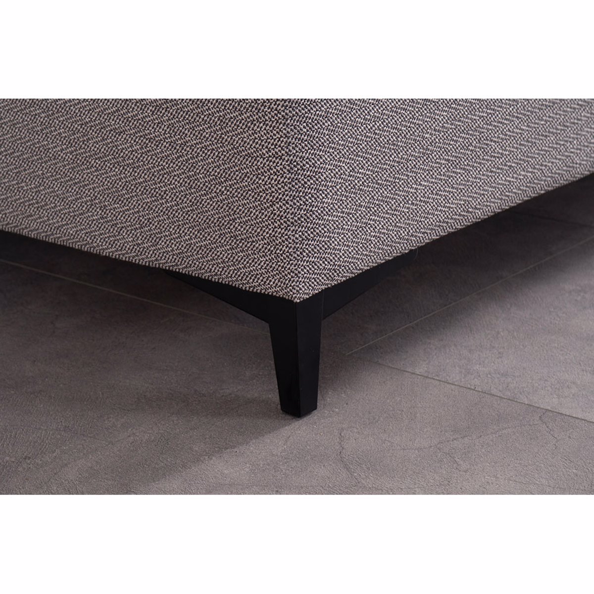 Liberta FRAME Krebati me Apothikeftiko Xoro Grez 07-854 208x167x121cm (ga Stroma 160x200cm) 09-1781