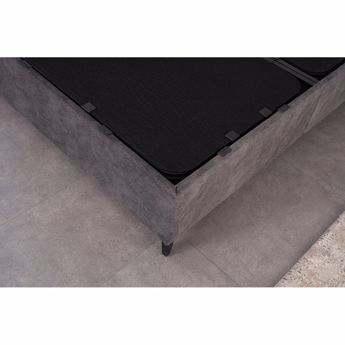 Liberta CHESTER Krebati me Apothikeftiko Xoro Ggri 26-936 223x160x138cm (ga Stroma 160x200cm) 09-1936
