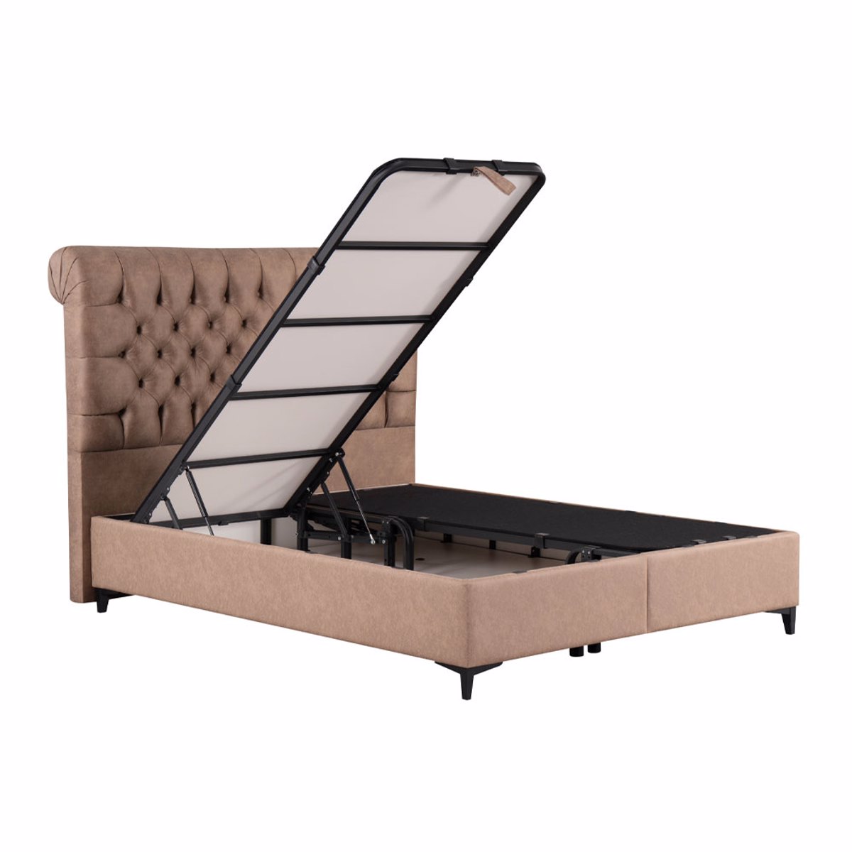 Liberta CHESTER Krebati me Apothikeftiko Xoro Puro 14-619 223x160x138cm (ga Stroma 160x200cm) 09-1938