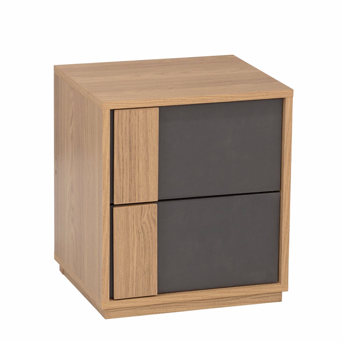 Liberta JENGA Komodino Sonoma/Ggri 40x35x45cm 09-1986