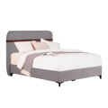Liberta LINEA Krebati me Apothikeftiko Xoro Beige 07-957/Kafe 27-902 208x167x130cm (ga Stroma 160x200cm) 09-2015