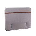 Liberta LINEA Krebati me Apothikeftiko Xoro Beige 07-957/Kafe 27-902 208x167x130cm (ga Stroma 160x200cm) 09-2015