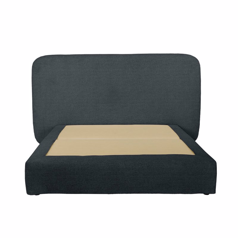 Liberta OVAL Kefalari kai ufasma Basis Anthraki 221x9x122cm 09-2032