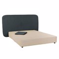 Liberta OVAL Kefalari kai ufasma Basis Anthraki 221x9x122cm 09-2032