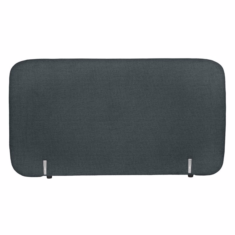 Liberta OVAL Kefalari kai ufasma Basis Anthraki 221x9x122cm 09-2032