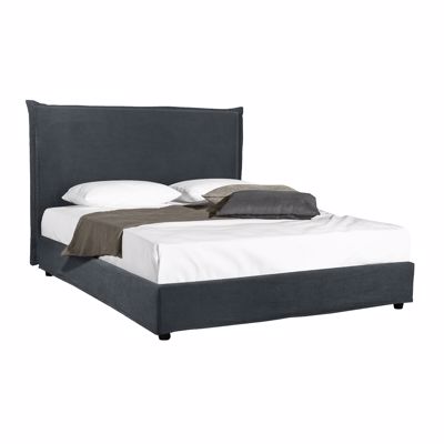 Liberta CITY Κρεβάτι Γκρι 205x160x110cm (για Στρώμα 160x200cm) 09-2069