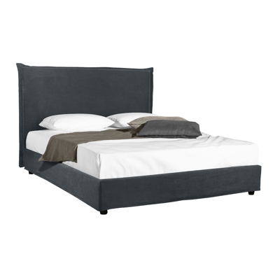 Liberta CITY Κρεβάτι Γκρι 205x160x110cm (για Στρώμα 160x200cm) 09-2069