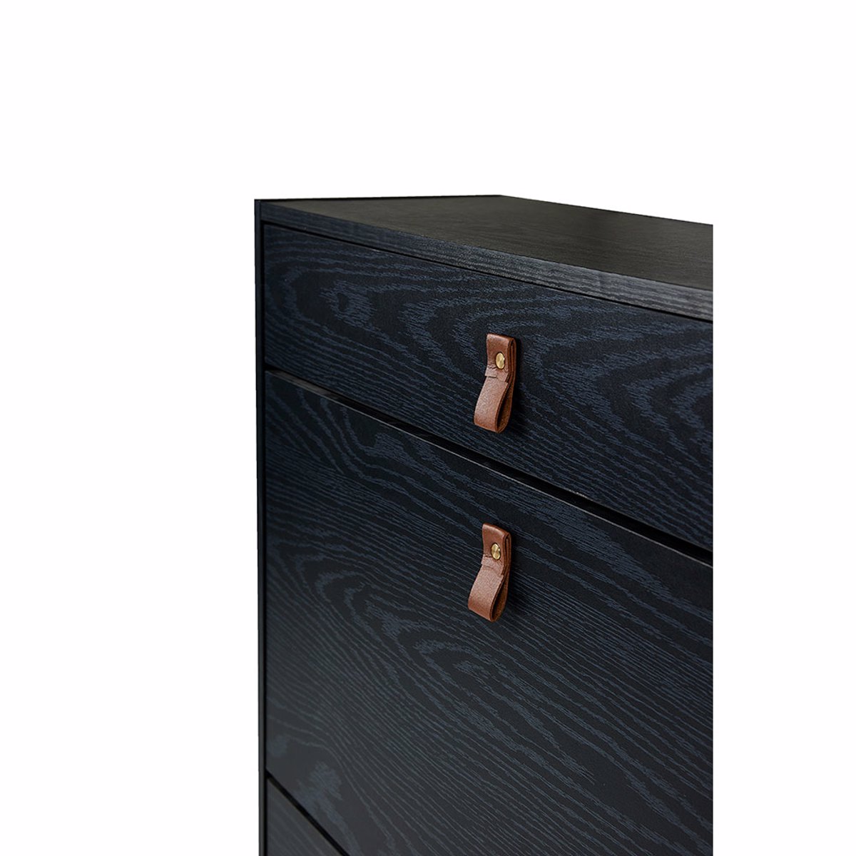 Liberta PORTOBELLO Papoutsothiki me 2 Portes kai 1 Surtari Mavro Oak 80x24x95cm 10-0033
