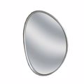 Liberta STONE SILVER Kathreptis Toixou Asimi Mat 35.6x2.5x53.3cm 11-0173