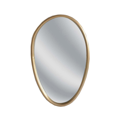 Liberta STONE GOLD Καθρέπτης Τοίχου Χρυσός Ματ 26x2.5x40.6cm 11-0177