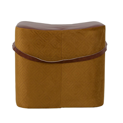 Liberta COWBOY Σκαμπό Gold Finger 49x34x45cm 16-0471